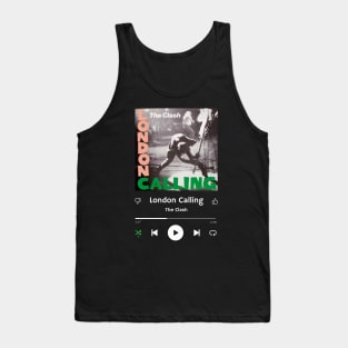 Stereo Music Player - London Calling Tank Top